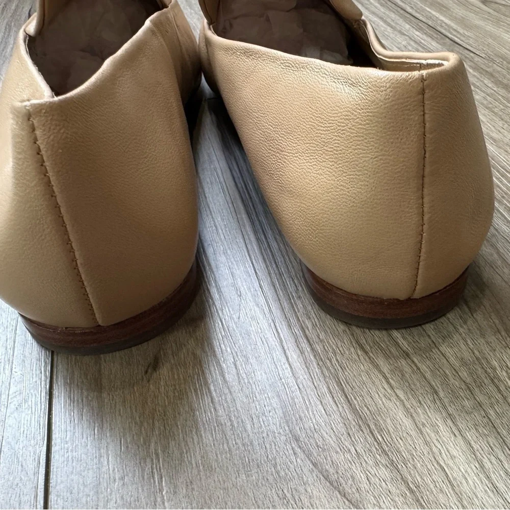 Vince Brette leather Loafer Women's Sz 5.5 Color Cappuccino tan NEW slip on shoe - Picture 4 of 12